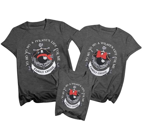Family Cruise Shirts Pirate Shirt for Family a Pirate's Life for Me Tee