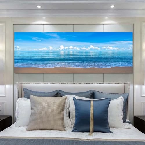 Art de paysage de bord de mer XINBAO grand tableau sur toile encadré pour salon