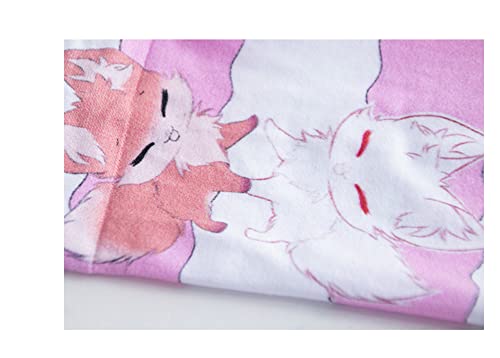 Image of SINROYEE Sexy Cosplay Knee High Stockings Anime Cartoon Printing Thigh High Socks for Women Cute Lolita JK