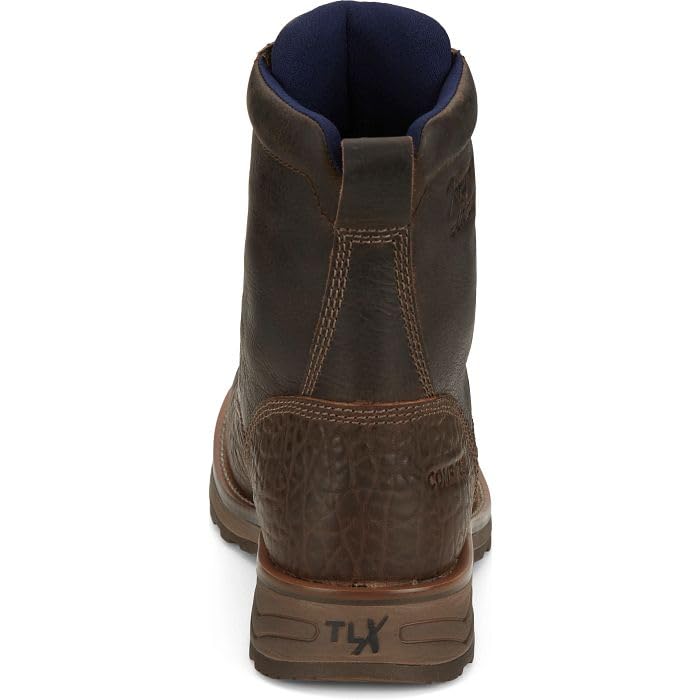 Tony Lama Men's TW3431 High Plains 8" Waterproof Comp Toe Lace-Up Work Boot4