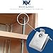 Knape & Vogt Knape and Vogt Adjustable Steel Pilaster Shelf Support Clip Zinc (Pack of 20)