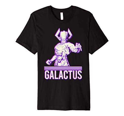 Marvel Galactus 3D Purple Portrait Premium T-Shirt