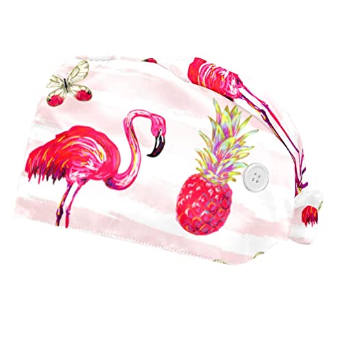Chapeaux bouffants JDEZ (lot de 2) : casquettes de travail ajustables