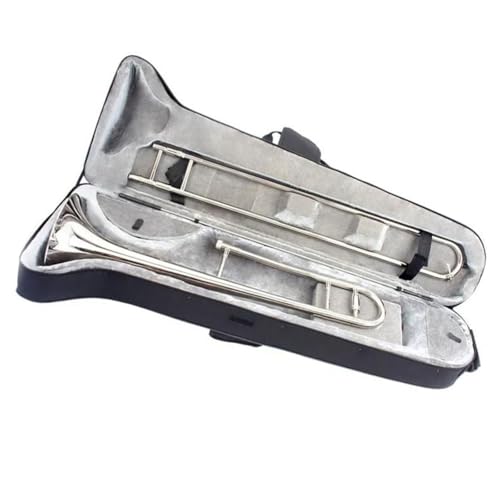 Bb-Posaune Silber Alto Weiß Kupfer Mundstück Anfänger Professionelles Leistungsinstrument Profiposaune