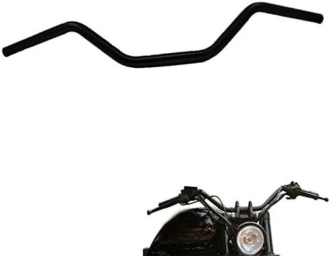 Dhe Best HB27 Bike Universal Customized Stylish Handlebar/Handle Bar Pipe/Rod Black for RE Thunderbird 350 Model 2