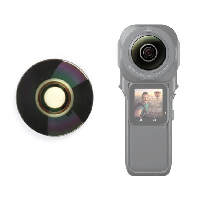 EUGOOCXReplacement Lens for Insta360 ONE RS 1-Inch Leica Action Camera, Lens Repair Part for Sports Camera Accessories