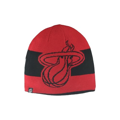 ZHATS Miami Heat NBA Officially Licensed Beanie Reverse Team Color