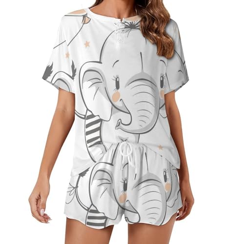 Ensemble de pyjama pour femme léger et respirant contre la chaleur d'été
