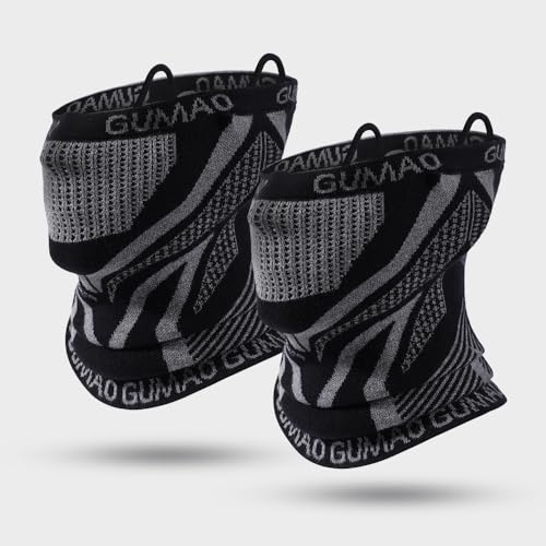 Image of Winter Neck Gaiter Warmer Scarf Cold Weather Windproof Face Mask for Man & Women - Ski Mask for Outdoor Sports