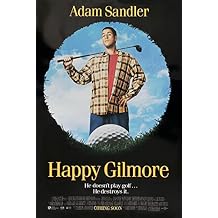Movie Poster HAPPY GILMORE 2 Sided RARE ORIGINAL 27x40 ADAM SANDLER