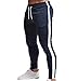 Huateng Pantalon Jogger Hommes Fitness Gymnastique Musculation Pantalon pour Coureurs Pantalons De Survêtement Pantalon