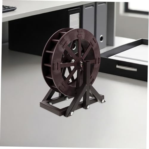Fontaine roue à eau miniature contre le stress de bureau avec effet cascade - 5