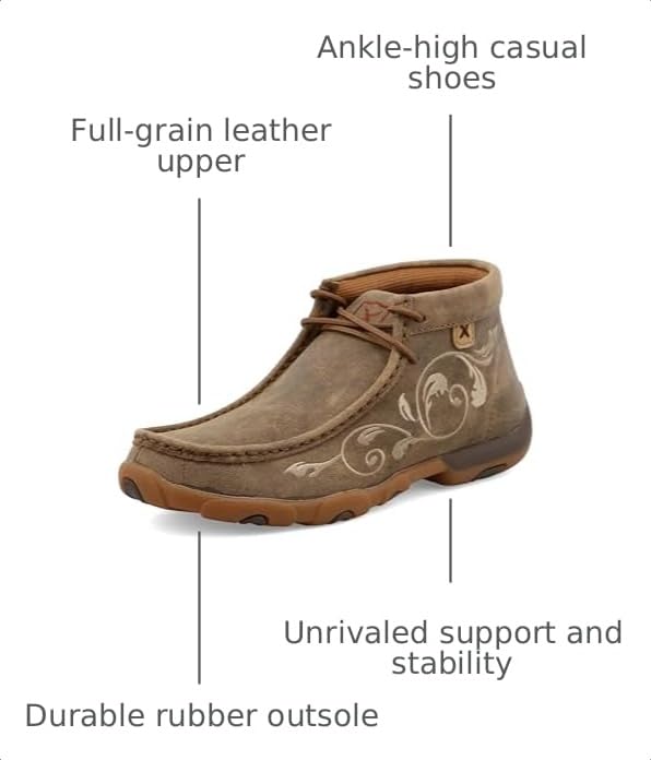 Image of Twisted X Womens Chukka Driving Moc Boot