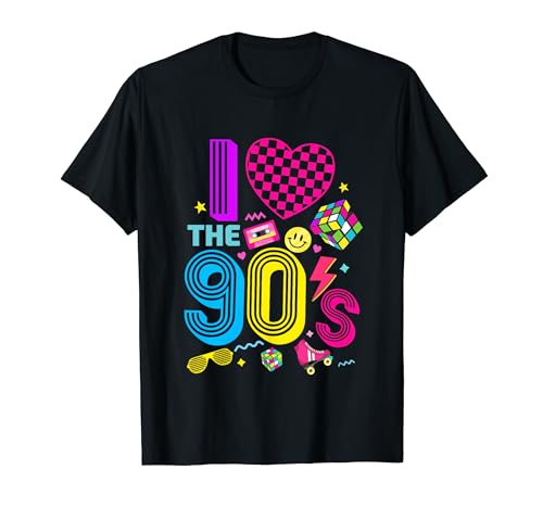 I Love the 90's Retro 90's Costume Party Men Women Kids T-Shirt