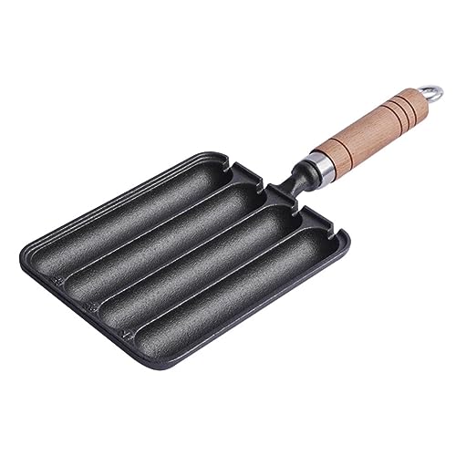 Cabilock Máquina para hacer salchichas domésticas parrilla de la estufa sartén eléctrica asadera no accesorios cocinita baking tray molde para hornear suministro de fiesta en casa planchar