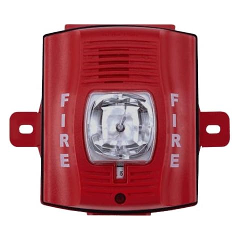 System Sensor P2RHK-120 - Red, Outdoor, Horn Strobe, Includes Back Box, 120V Cover