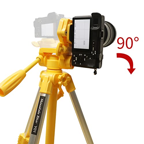 Image of Lightweight Video Camera Tripod 69-148cm with Carry Bag,Max.Payload 4KG,with Quick Release Plate,Designed for Phone,DSLR,Monitor,Ring Light