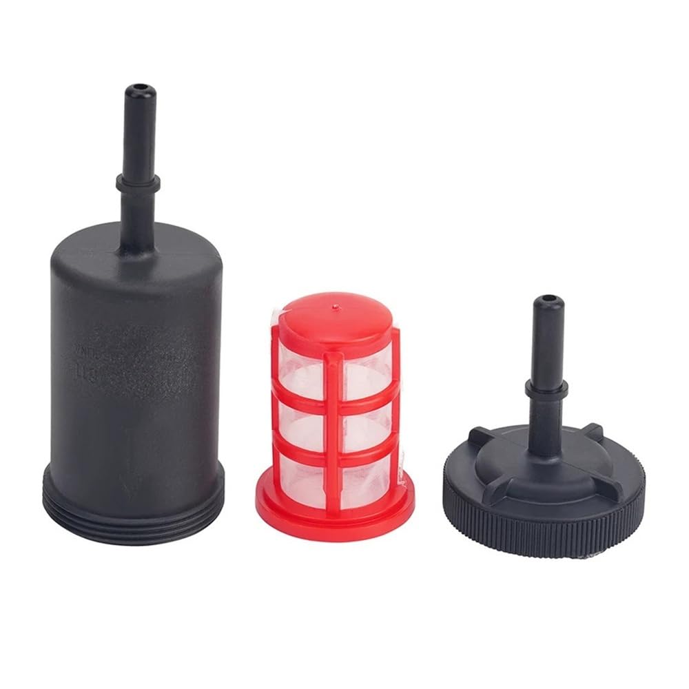 Filtro de combustible de gasolina con codo en línea desmontable de 6 mm, 8 mm y 10 mm, kit de limpieza lavable for motocicletas, ATV, scooters y motos de cross.(A (6mm))