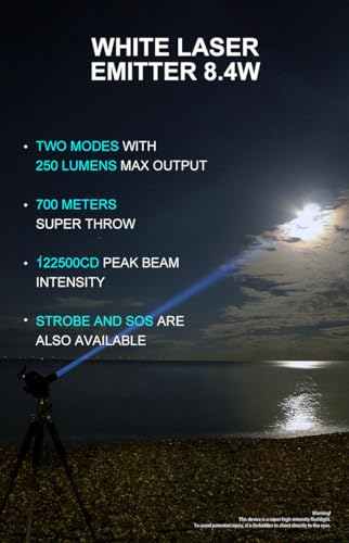 Lampe de poche LEP Thor Mini rechargeable pour camping et randonnee