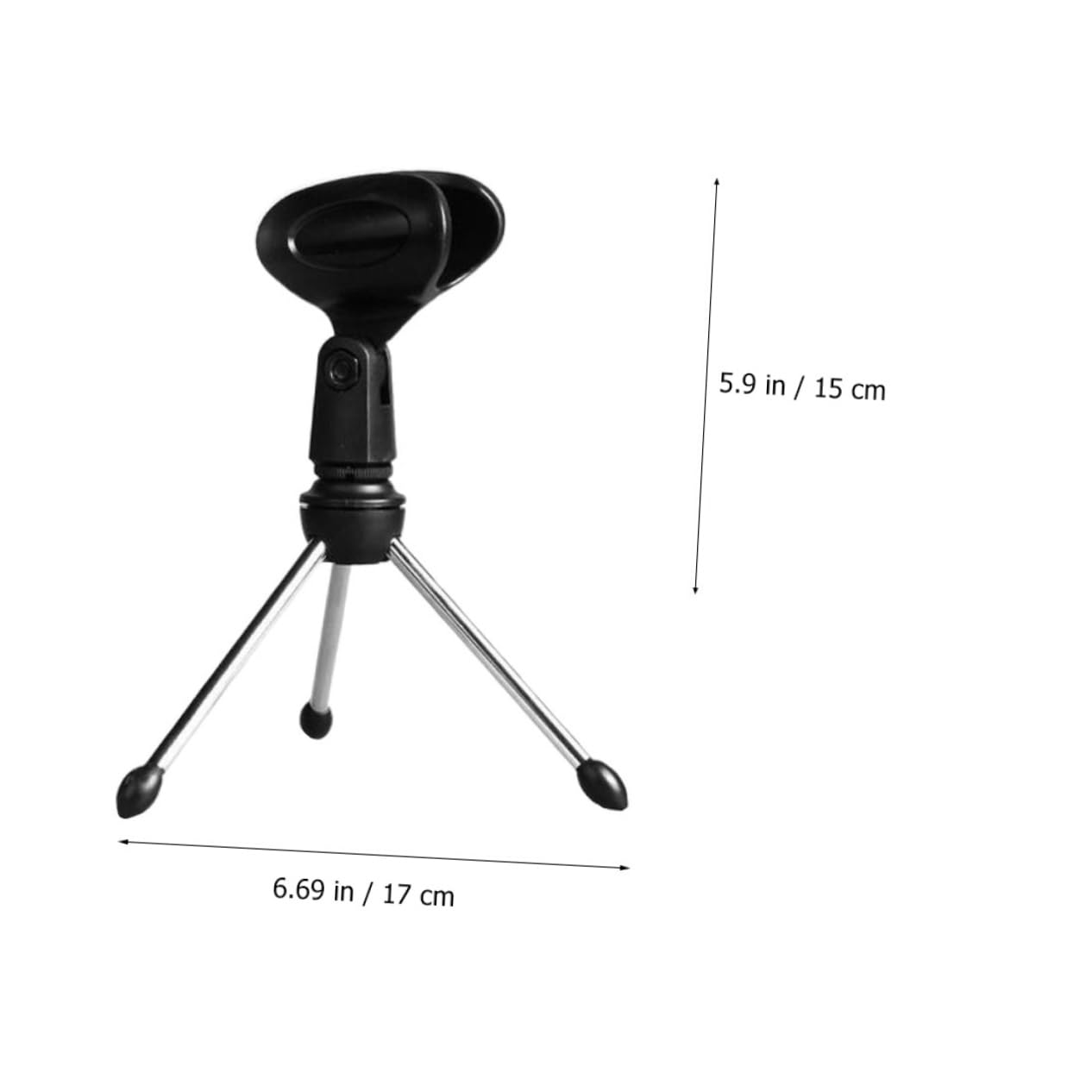 Hemobllo 2 piezas Soporte de Micrófono Ajustable Base Estable para Conferencias y Compatible con Micrófonos de PC Protección y Flexibilidad el Ángulo de