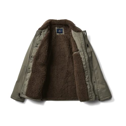 Roark Men's Axeman Jacket, Fully Sherpa Lined Zip Up Coat4