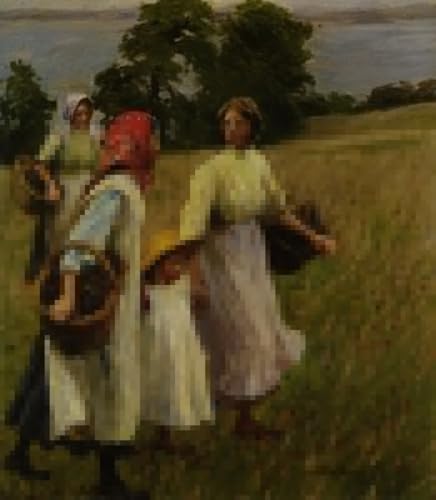 Tableau la moisson par Harold Harvey pour créer une ambiance chaleureuse au salon