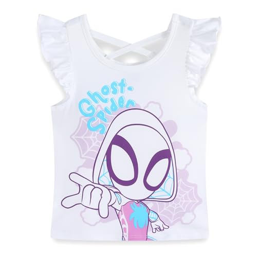 Conjunto Ghost Spider de 5 piezas con ropa cómoda y combinable para niñas 3
