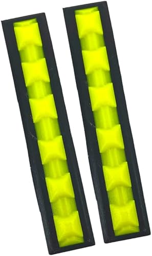 FRESHe Almohadilla de snowboard Patrón de picos de perfil bajo Almohadilla especializada diseñada para un mejor agarre y adherencia a tablas de