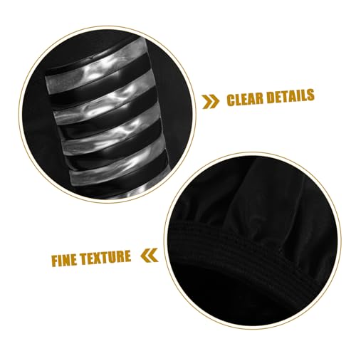 Cubrecalzados impermeables para ciclismo y caminata, cubrebotas aislantes, color negro, tamaño 40x32x12 cm miniatura 3
