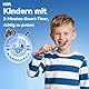 JTF Elektrische Zahnbürste Kinder ab 3 Jahre Schallzahnbürste mit 5 Putzmodi, 4 Bürstenköpfe, Intelligentem Timer, IPX7 Wasserdicht & DIY-Aufkleber Kinderzahnbürste für Junge