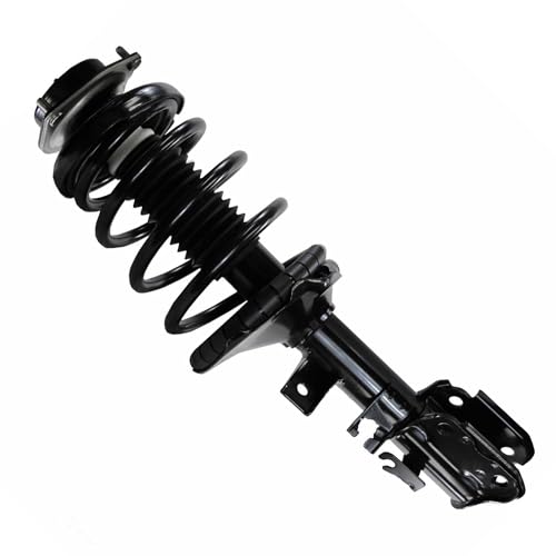 Image of Detroit Axle - AWD Front Struts for 2002 2003 2004 Nissan Pathfinder Complete Struts with Coil Spring Assembly Replacement