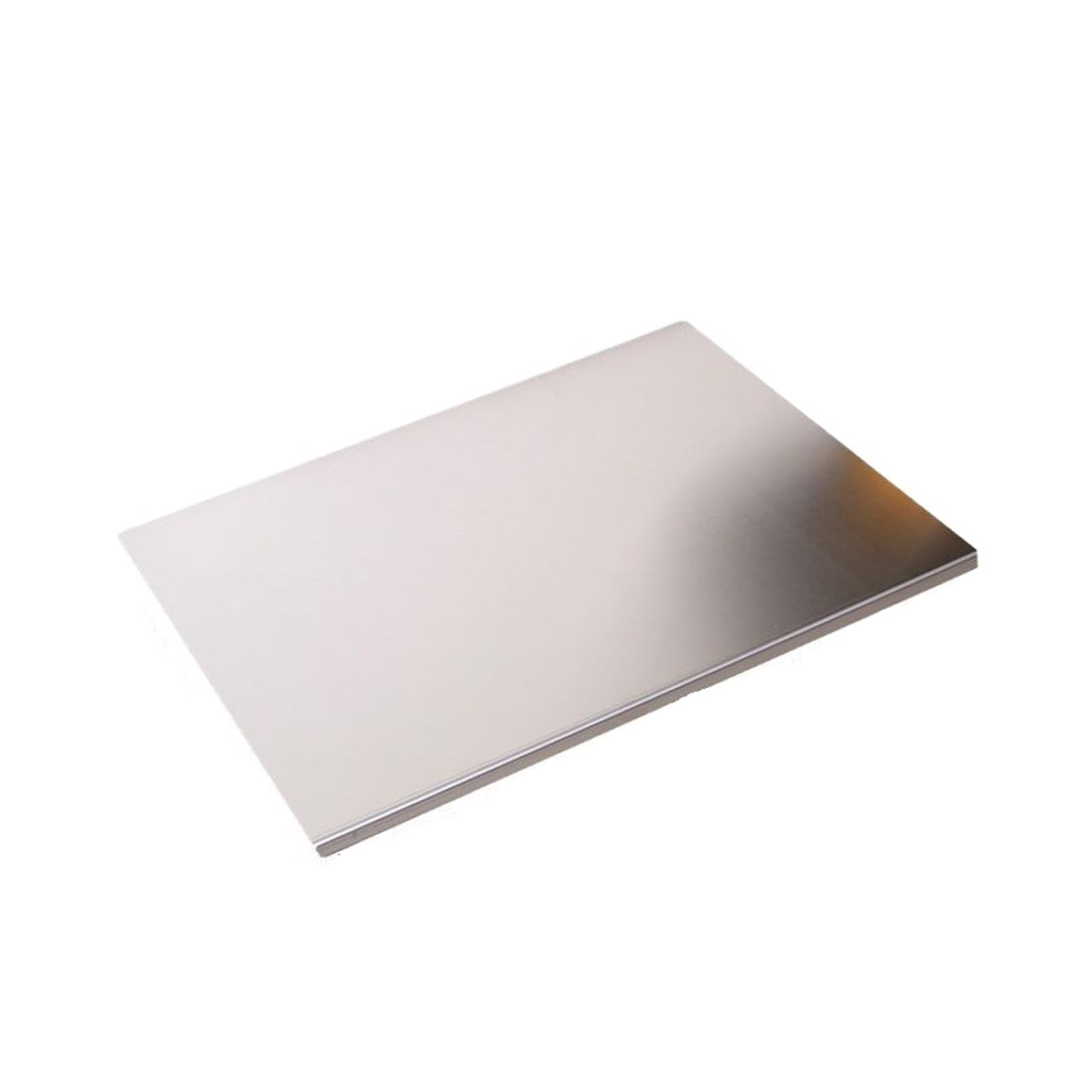 Planche à découper en acier inoxydable 304 pour cuisine de 60x60cm et 2mm d'épaisseur