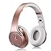 Produktbild Gaowi Kabelloser Bluetooth-Ohrhörer Mit Aktivem Noise Cancellation Faltbarem Hochwertigen Mikrofon-Headset,Gold