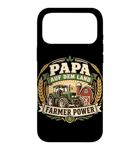 Papa Auf Dem Land Farmer Power Farm �O���t�B�b�N �O���[���g���N�^�[ �X�}�z�P�[�X iPhone 17 Pro Max �p