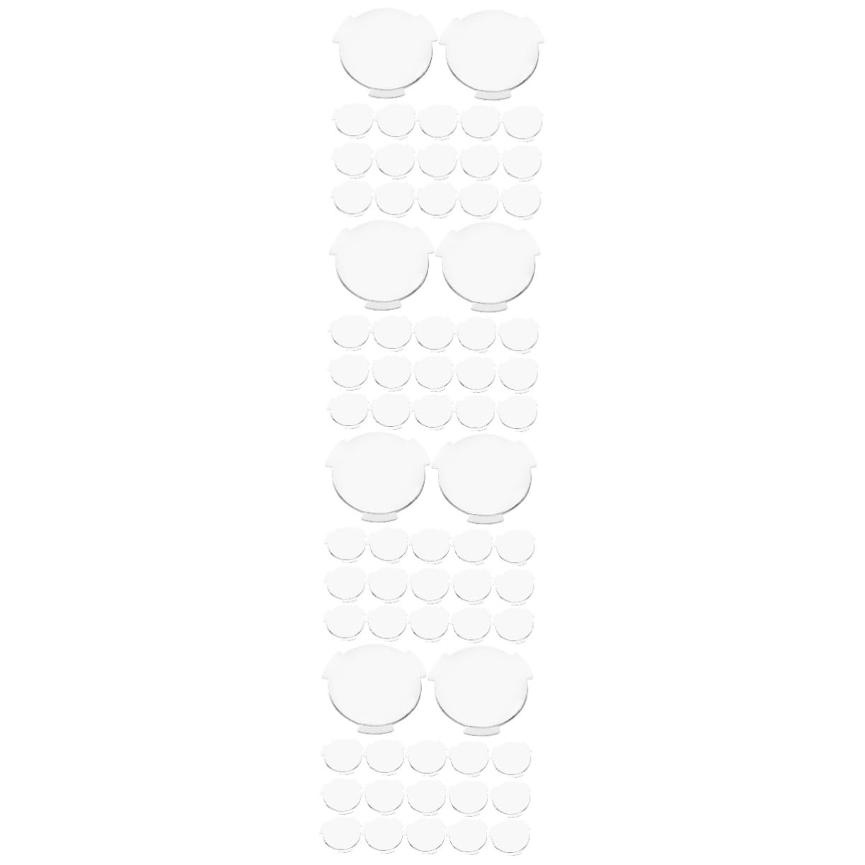 Lentilles de rechange pour lunettes 3D Healvian lot de 80 pièces pour casque VR