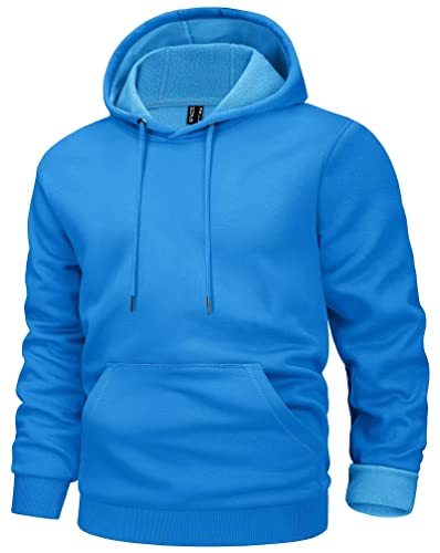 magcomsen MAGCOMSEN Men's Active Hoodies Fleece Lined Sweatshirts Casual Athletic Workout Pullover With Kangaroo Pocket