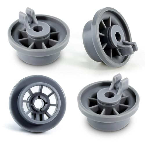 165314 Dishwasher Rack Wheels Fit for Bo-sch Ken-more 4 Pack