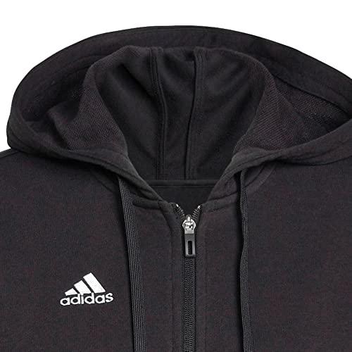 adidas Women's Condivo 22 Full Zip Hoodie, Black/White4