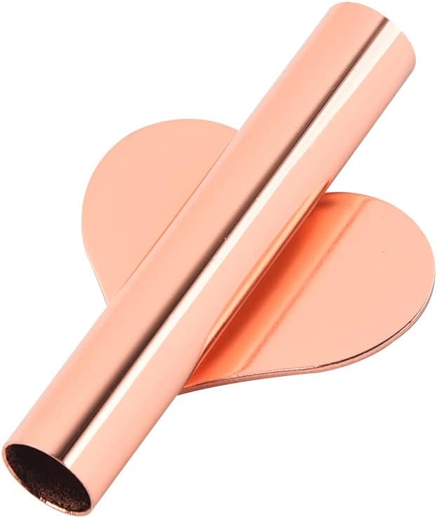 Miniatura 6 de 2 piezas de decoración de pared dorada, jarrón de pared con tubo de metal para plantas, soporte de decoración, utilizado para exhibir flores secas,