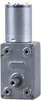 ELLANA Turbine Speed JGY370 Wheelchair Blower Motor, 6v Electric High Torque Motor, 24v Dc Motor High Torque Self-Locking Motor Worm controllable (Color : 6V, Size : 150rpm)