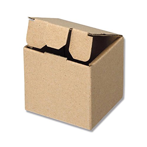 ヘイコー 箱 ダンボール ナチュラルボックス Z-101 5x5x5cm 10枚