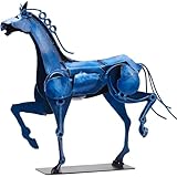 Utilisation polyvalente : convient pour les espaces intérieurs et extérieurs, cette statue de cheval peut améliorer l'esthétique de votre salon, bureau, jardin, terrasse ou tout autre endroit que vous choisissez.