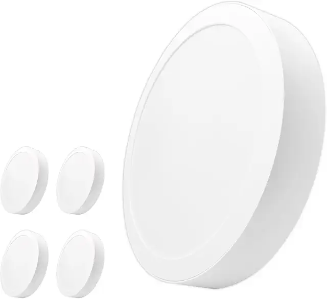 Plafón LED Redondo Superficie 18W, Blanco Frío 6500K, 1650 Lúmenes, Para Cocina y Baño