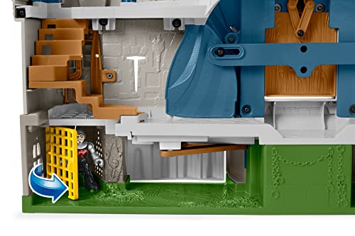 Fisher-Price Imaginext Coffret Château Fort Aventure du Lion avec Une Figurine de Roi, Jouet pour Enfant de 3 à 8 Ans, HCG45 Multicolore