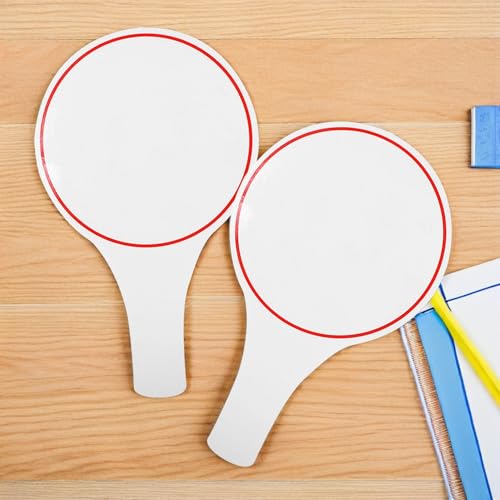 Pizarra blanca portátil borrable para marcador de puntajes 5 piezas miniatura 7