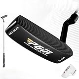 Putters de golf à lame de golf pour homme et femme droitier avec ligne de visée et couvre-...