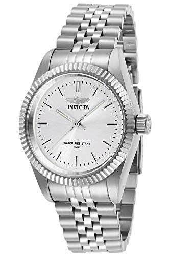 Invicta Specialty, Reloj De Cuarzo Para Mujer De Acero Inoxidable, 36 Mm, Plata Invicta Specialty, Reloj De Cuarzo Para Mujer De Acero Inoxidable, 36 Mm, Plata