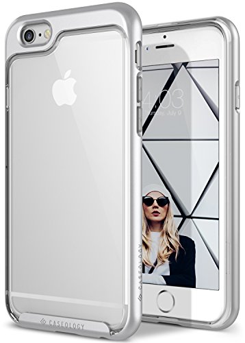 Caseology Skyfall for Apple iPhone 6S Plus Case (2015) / for iPhone 6 Plus Case (2014) - Silver (D)