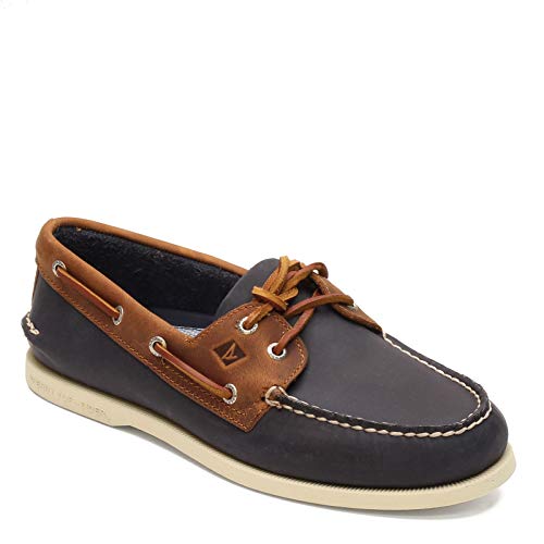 Image of Sperry Men's Leeward Suede 1-Eye Boat Shoe
