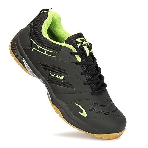 Image of PRO ASE Men's Badminton Shoes|Ideal for Badminton, Table Tennis, Volleyball
